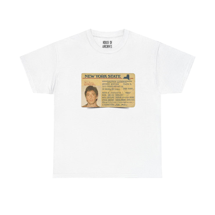 Tony Montana ID Graphic T-Shirt