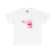 Pink Gun Graphic T-Shirt