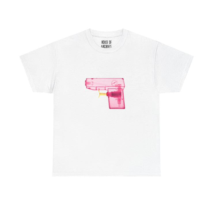 Pink Gun Graphic T-Shirt
