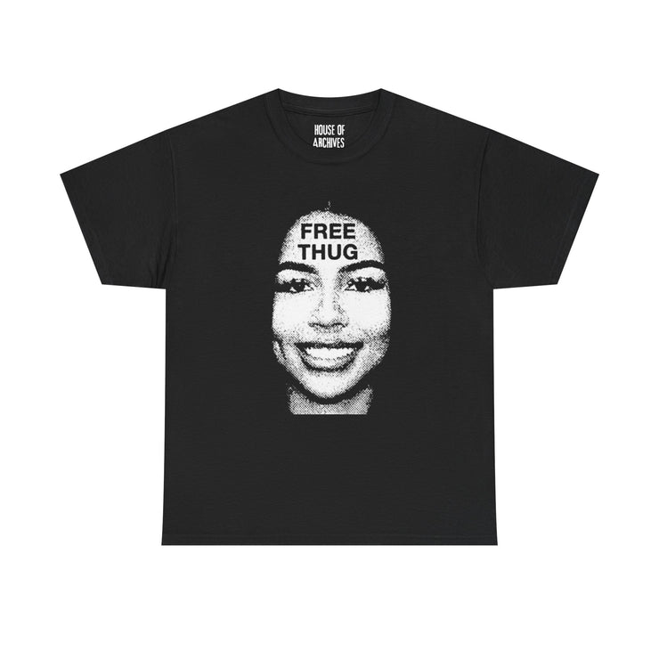 Free Thug Graphic T-Shirt
