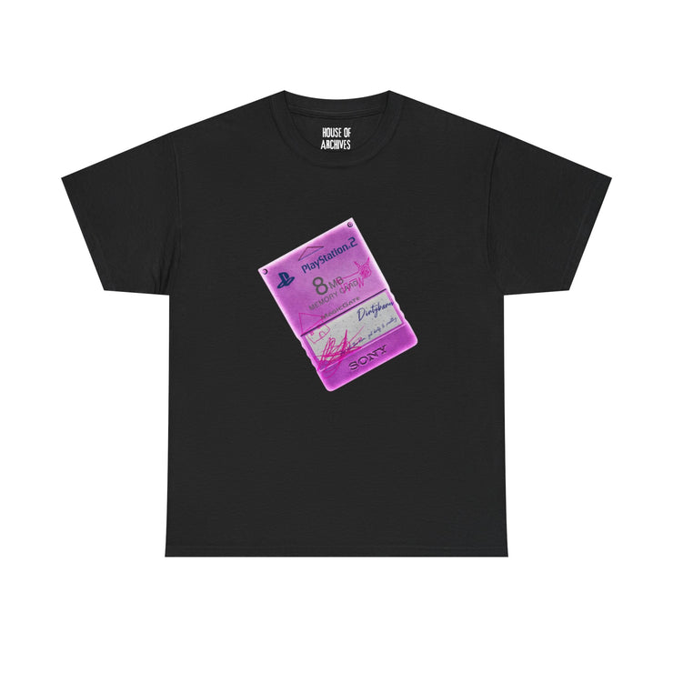 PS2 Memory Card Graphic T-Shirt