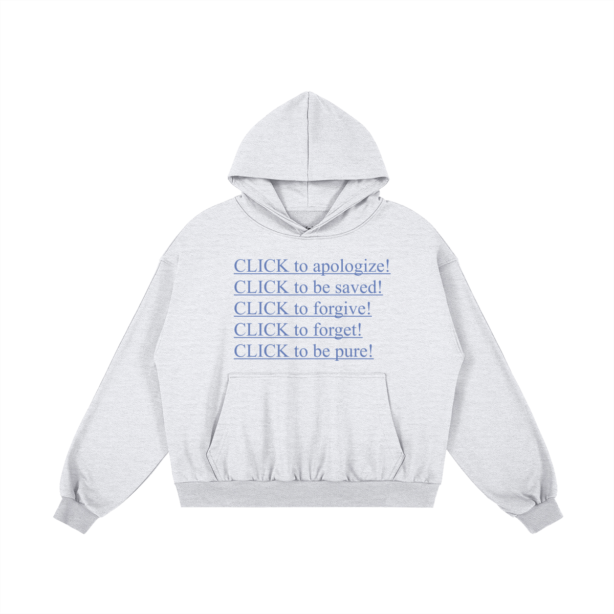 "CLICK TO" HOODIE